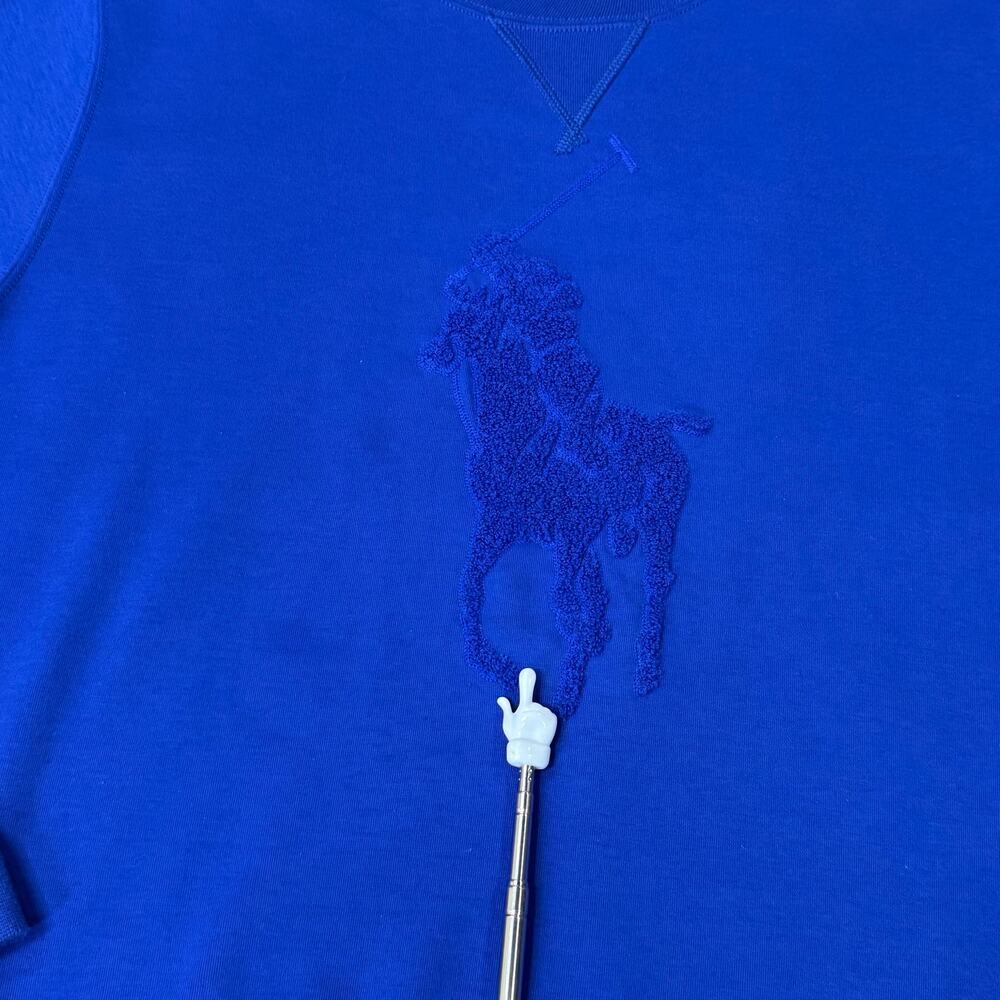 Polo Ralph Lauren Embroidered Big Pony Pullover Sweatshirt Preppy Heritage XL - Picture 7 of 7